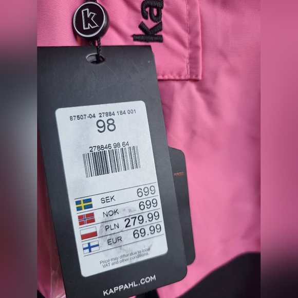 NWT Rainsuit Toddler 3/4T Pink - Picture 12 of 12